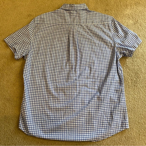 U.S. Polo Assn. XL Men’s size XL Royal blue and white check stretch - Picture 2 of 11